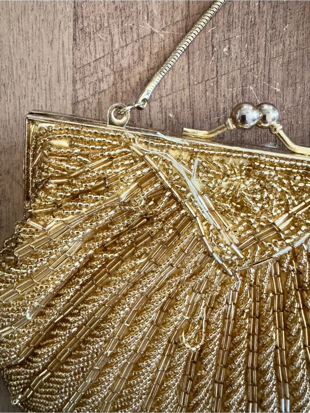 Vintage elegant gold